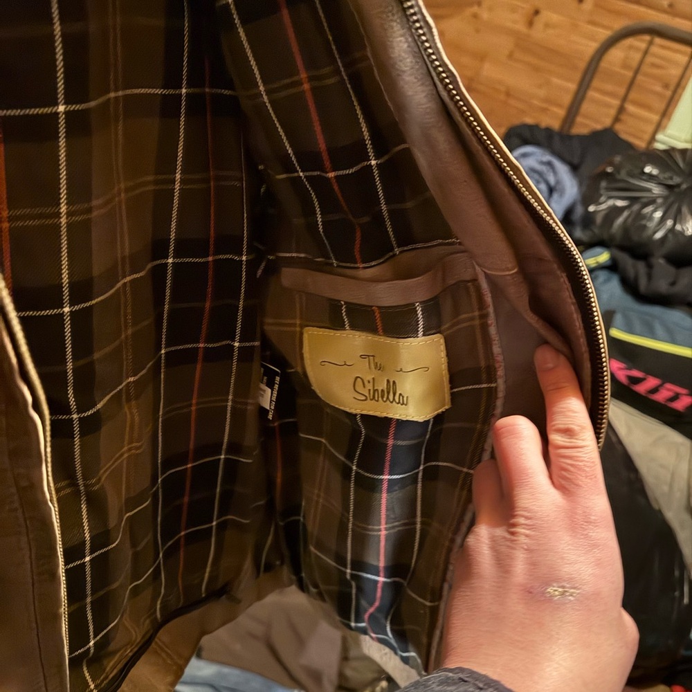 STS Ranchwear Brown Leather Jacket - Picture 2 of 3